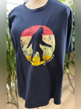 Colorado Bigfoot Navy Blue Graphic Tee